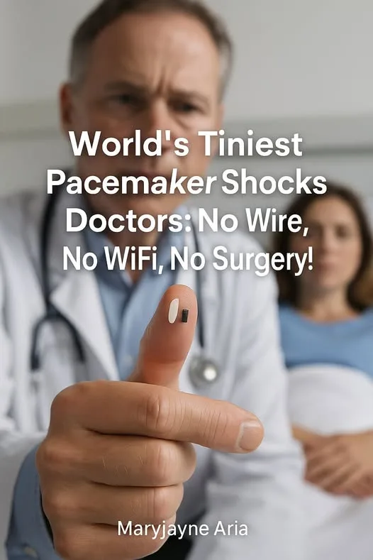Doctors Stunned: A Pacemaker Smaller Than a Grain of Rice That Dissolves Inside You!