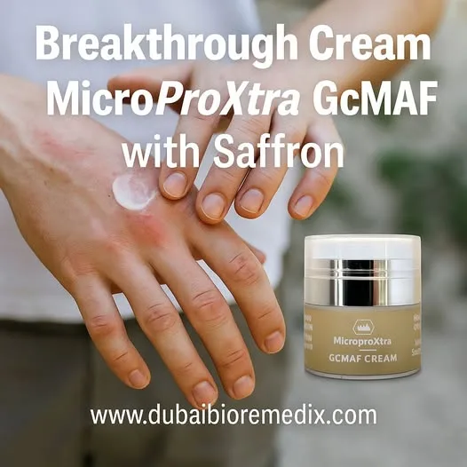 Breakthrough Cream: MicroProXtra GcMAF with Saffron Stuns Scientists and Patients Alike: