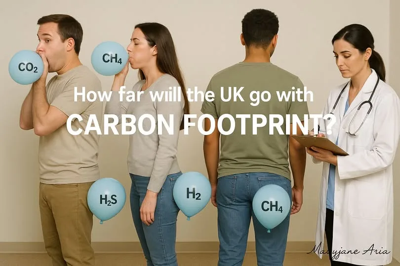 How far will England/UK go to measure your carbon footprint: