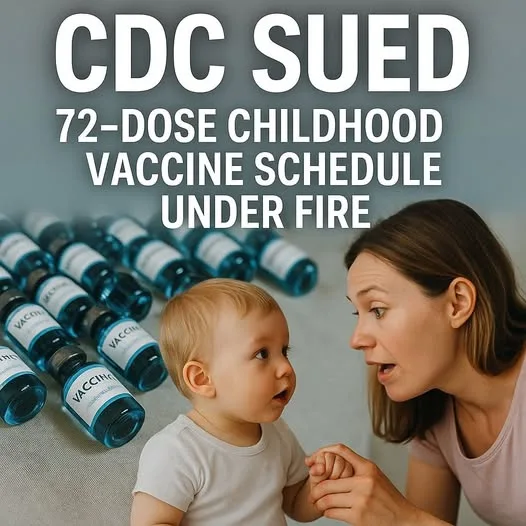 CDC SUED Over 72-Dose Childhood Vaccine Schedule