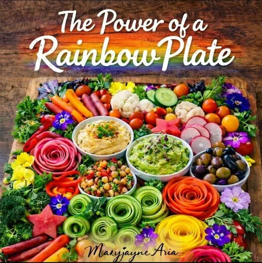 THIS PLATTER IS NOT ONLY A SPECTRUM OF COLOR, IT IS ALSO A SPECTRUM OF STRENGTH.