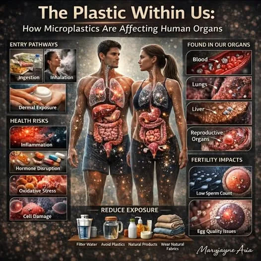 The Plastic Within Us