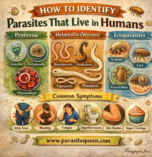 How to Identify Parasites That Live in Humans