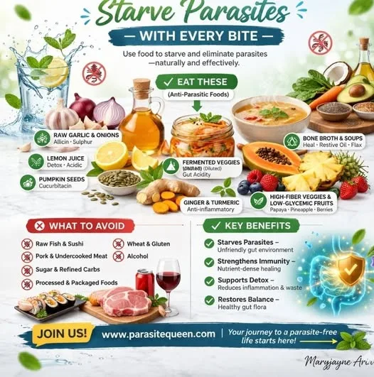 Starve Parasites with Every Bite