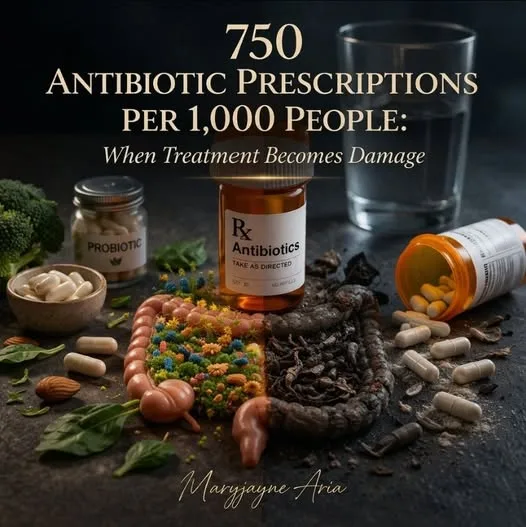700–750 Antibiotic Prescriptions per 1,000 People: The Hidden Health Crisis No One Is Talking About