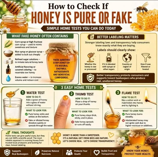 How to Check If Honey is Pure or Fake: