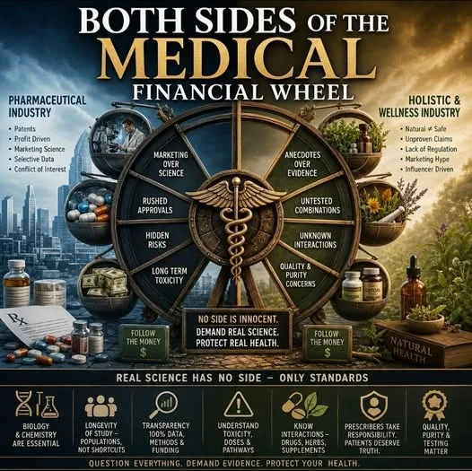 Both Sides of the Medical Financial Wheel